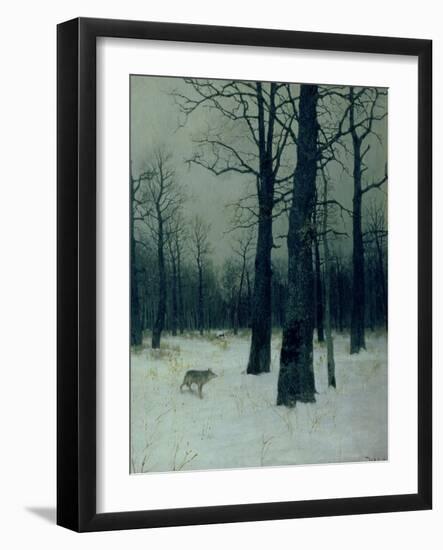 Wood in Winter, 1885-Isaak Ilyich Levitan-Framed Giclee Print