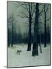 Wood in Winter, 1885-Isaak Ilyich Levitan-Mounted Giclee Print