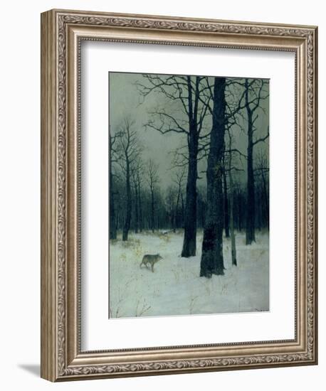 Wood in Winter, 1885-Isaak Ilyich Levitan-Framed Giclee Print