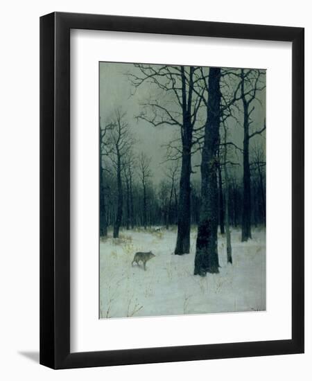 Wood in Winter, 1885-Isaak Ilyich Levitan-Framed Giclee Print