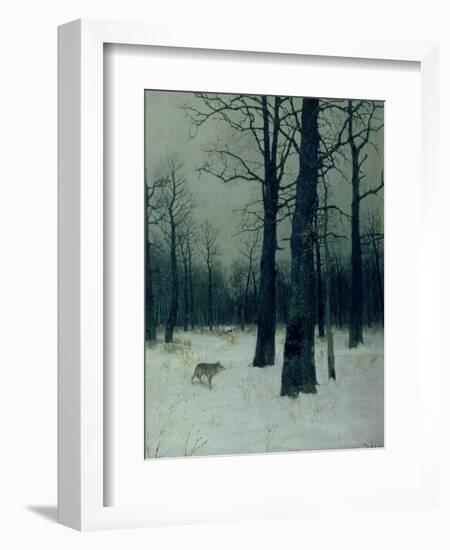 Wood in Winter, 1885-Isaak Ilyich Levitan-Framed Giclee Print