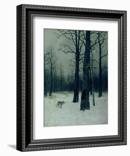 Wood in Winter, 1885-Isaak Ilyich Levitan-Framed Giclee Print