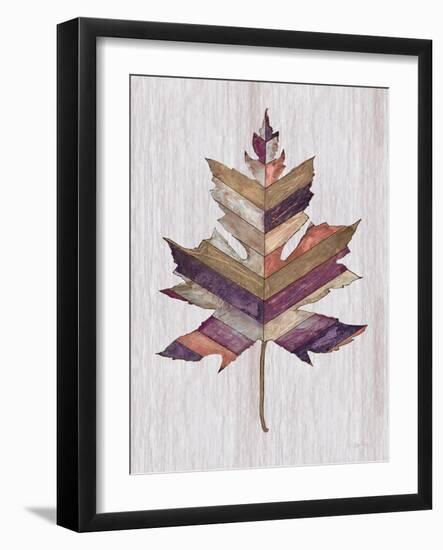 Wood Inlay Leaf 3-Filippo Ioco-Framed Art Print