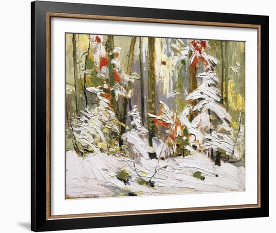 Wood Interior, Winter-Tom Thomson-Framed Giclee Print