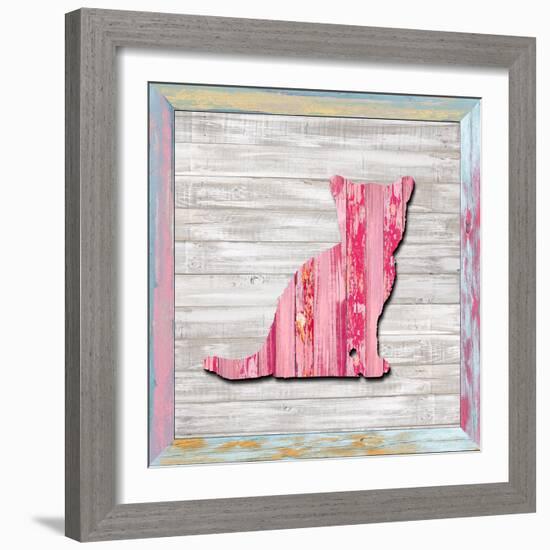 Wood Kitten 2, 2024-Tim Ashwood-Framed Art Print