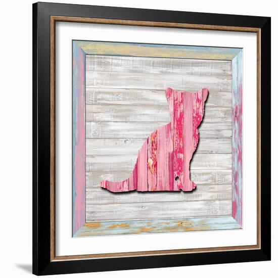 Wood Kitten 2, 2024-Tim Ashwood-Framed Art Print