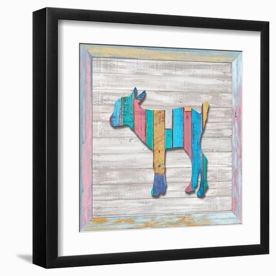 Wood Lamb, 2024-Tim Ashwood-Framed Art Print