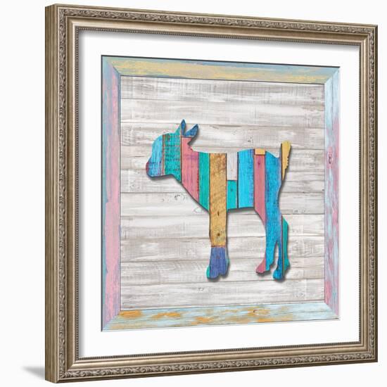 Wood Lamb, 2024-Tim Ashwood-Framed Art Print