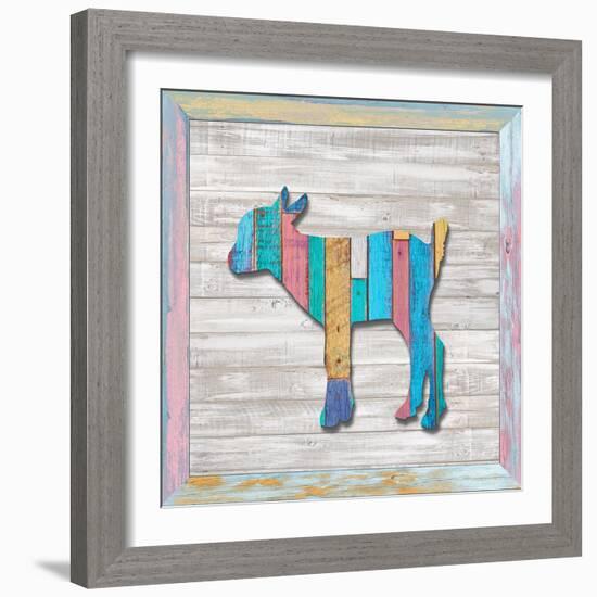 Wood Lamb, 2024-Tim Ashwood-Framed Art Print