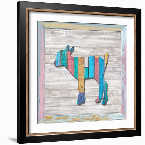 Wood Lamb, 2024-Tim Ashwood-Framed Art Print