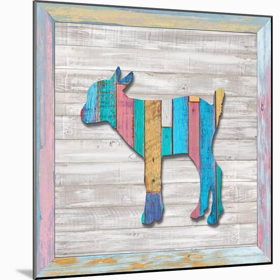 Wood Lamb, 2024-Tim Ashwood-Mounted Art Print