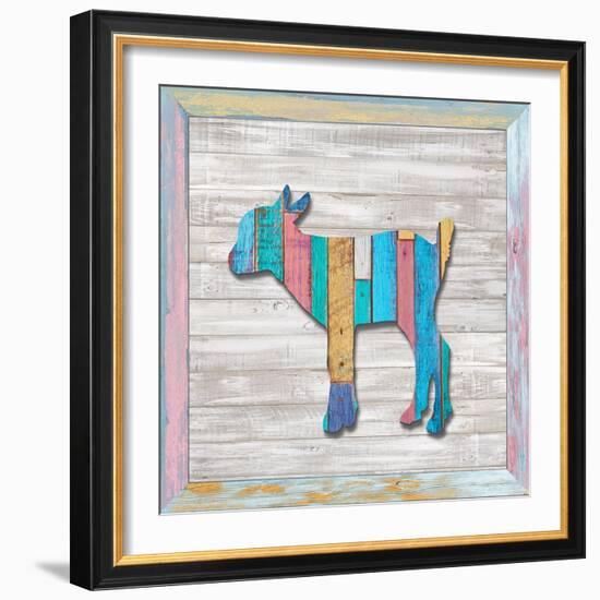 Wood Lamb, 2024-Tim Ashwood-Framed Art Print