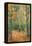 Wood Lane-Claude Monet-Framed Stretched Canvas