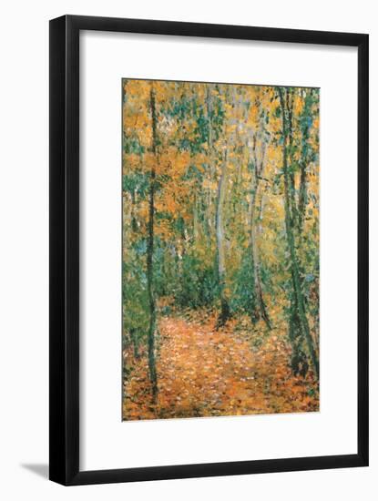 Wood Lane-Claude Monet-Framed Art Print