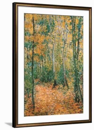 Wood Lane-Claude Monet-Framed Art Print