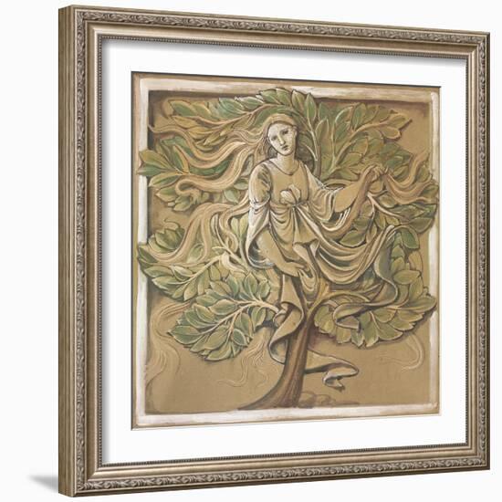 Wood Nymph-Edward Burne-Jones-Framed Giclee Print