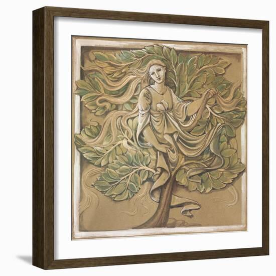 Wood Nymph-Edward Burne-Jones-Framed Giclee Print