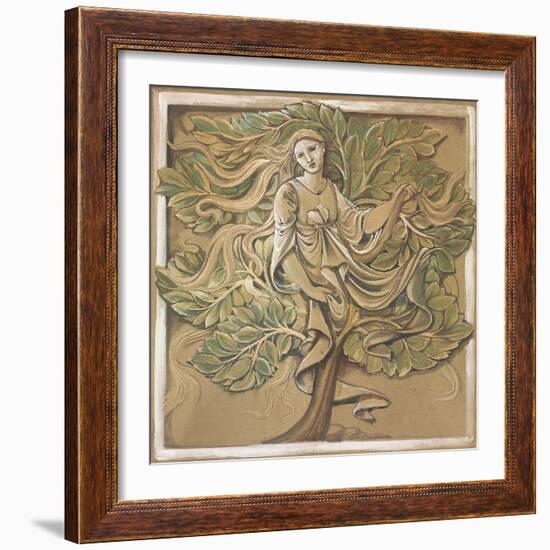 Wood Nymph-Edward Burne-Jones-Framed Giclee Print