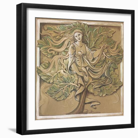 Wood Nymph-Edward Burne-Jones-Framed Giclee Print