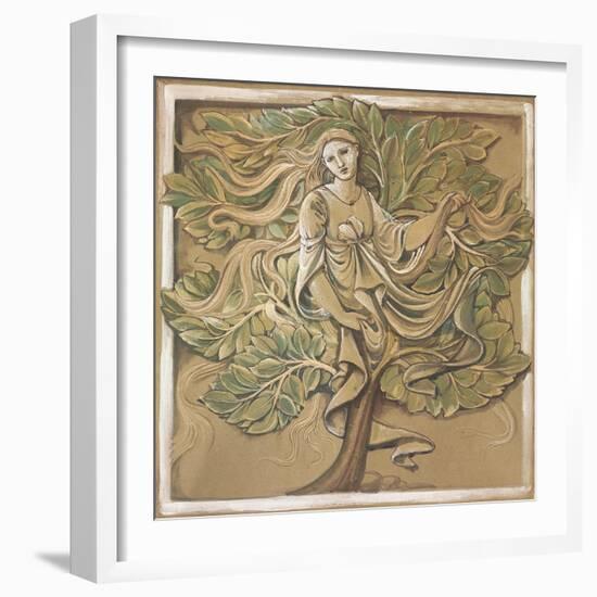 Wood Nymph-Edward Burne-Jones-Framed Giclee Print