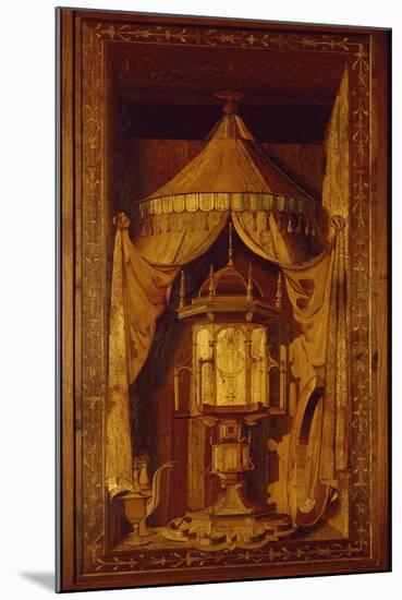 Wood Panel from Choir Stalls of Duomo or Cathedral Basilica of Assumption of Blessed Virgin Mary-null-Mounted Giclee Print