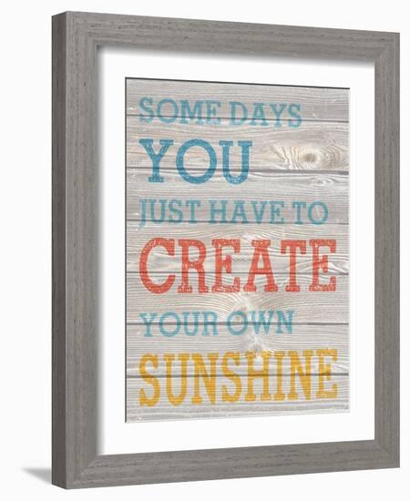 Wood Panel Typography 4-Melody Hogan-Framed Art Print