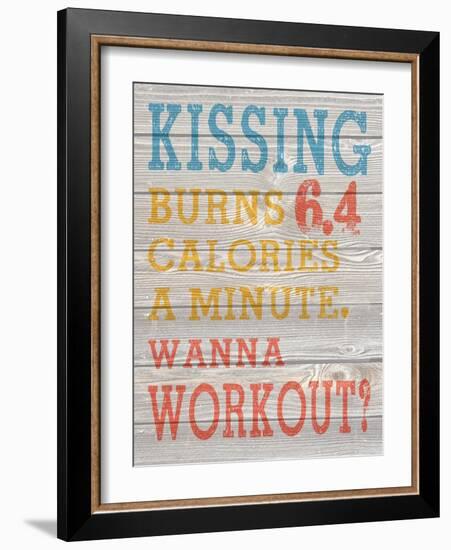 Wood Panel Typography 5-Melody Hogan-Framed Art Print