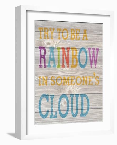 Wood Panel Typography 6-Melody Hogan-Framed Art Print