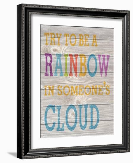 Wood Panel Typography 6-Melody Hogan-Framed Art Print