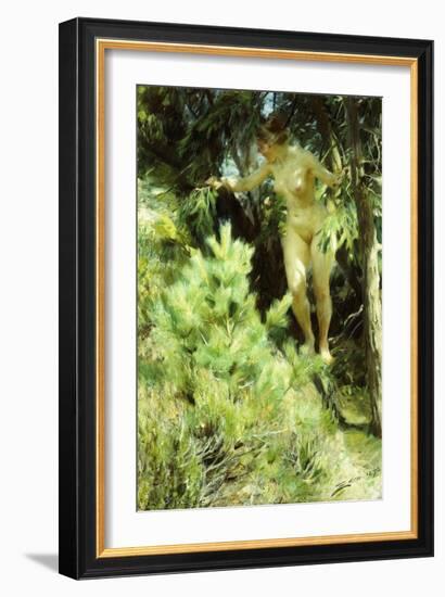 Wood-Sprite, 1892-Anders Leonard Zorn-Framed Giclee Print