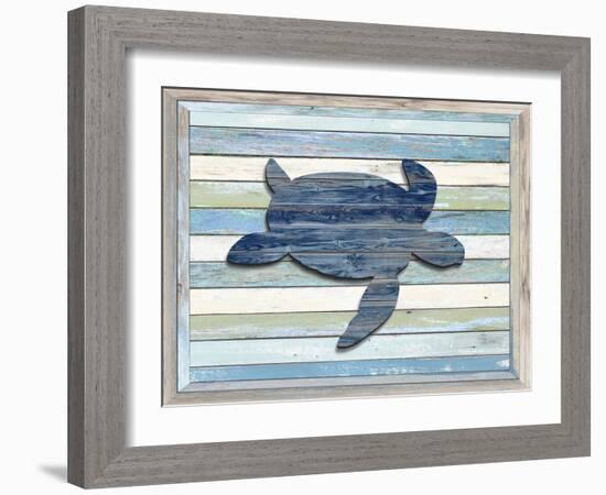 Wood Turtle, 2024-Tim Ashwood-Framed Art Print