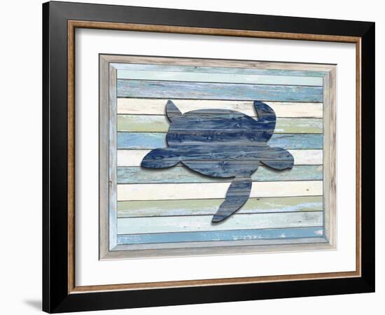 Wood Turtle, 2024-Tim Ashwood-Framed Art Print