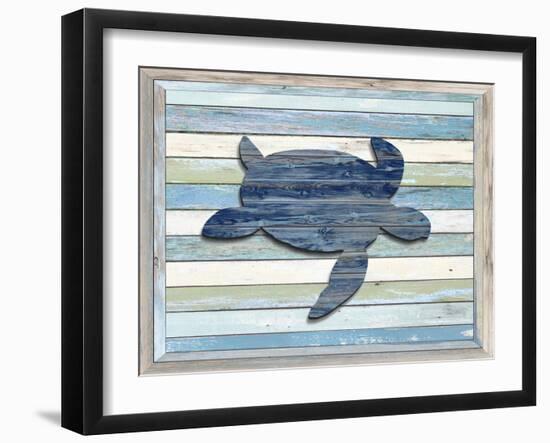 Wood Turtle, 2024-Tim Ashwood-Framed Art Print