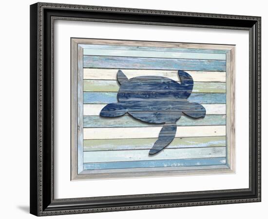 Wood Turtle, 2024-Tim Ashwood-Framed Art Print