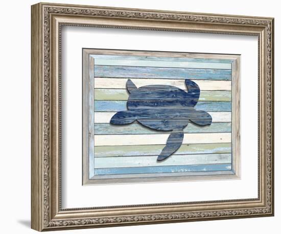 Wood Turtle, 2024-Tim Ashwood-Framed Premium Giclee Print