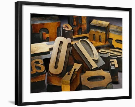 Wood Types-Martin Paul-Framed Photographic Print