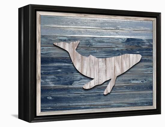 Wood Whale, 2024-Tim Ashwood-Framed Stretched Canvas