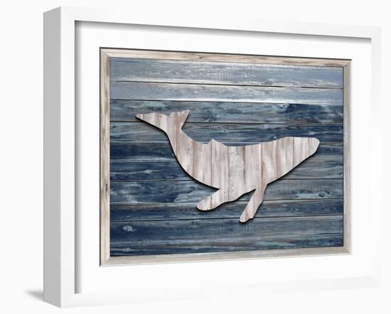 Wood Whale, 2024-Tim Ashwood-Framed Art Print