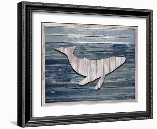 Wood Whale, 2024-Tim Ashwood-Framed Art Print