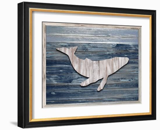 Wood Whale, 2024-Tim Ashwood-Framed Art Print