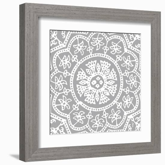 Woodblock Pattern I-Sabine Berg-Framed Art Print