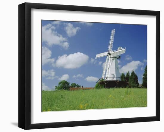 Woodchurch Windmill, Kent, England, UK-Kathy Collins-Framed Photographic Print