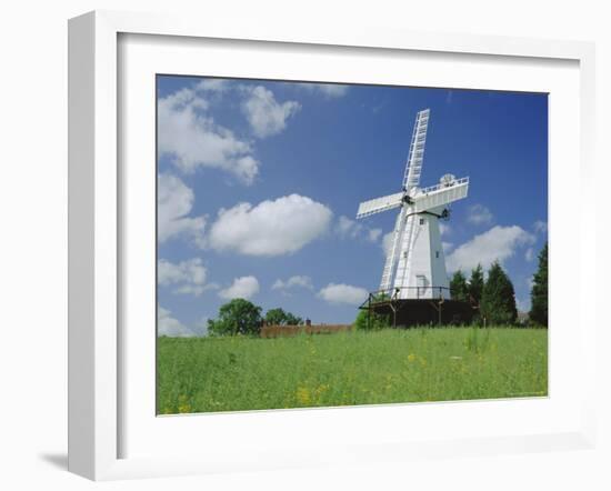 Woodchurch Windmill, Kent, England, UK-Kathy Collins-Framed Photographic Print