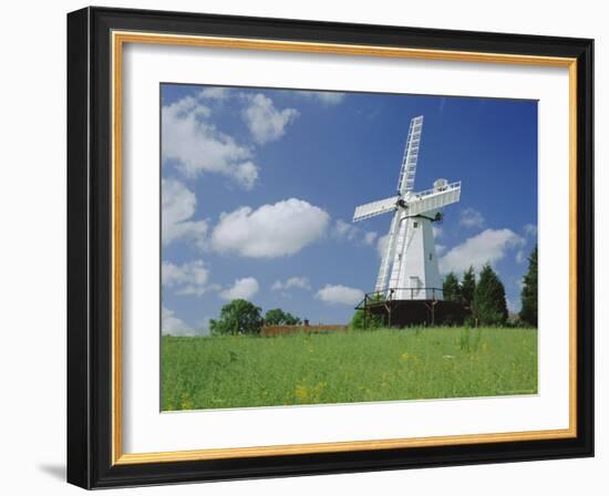 Woodchurch Windmill, Kent, England, UK-Kathy Collins-Framed Photographic Print