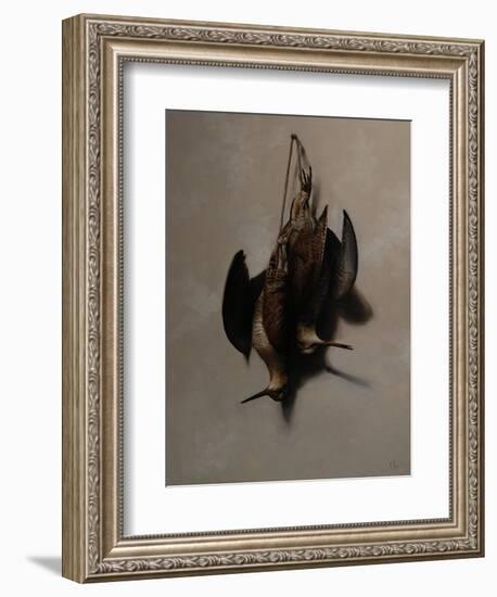 Woodcock Brace-James Gillick-Framed Giclee Print