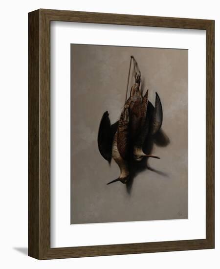 Woodcock Brace-James Gillick-Framed Giclee Print