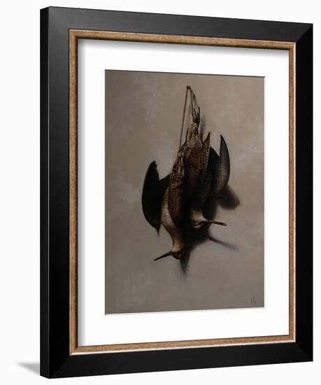 Woodcock Brace-James Gillick-Framed Giclee Print