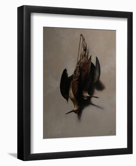 Woodcock Brace-James Gillick-Framed Giclee Print