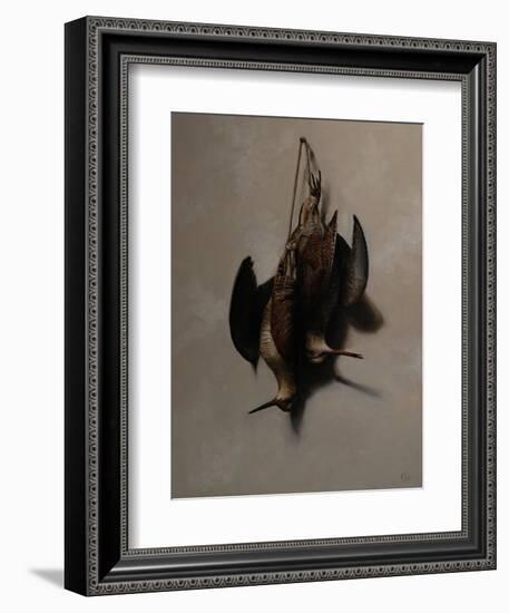 Woodcock Brace-James Gillick-Framed Giclee Print