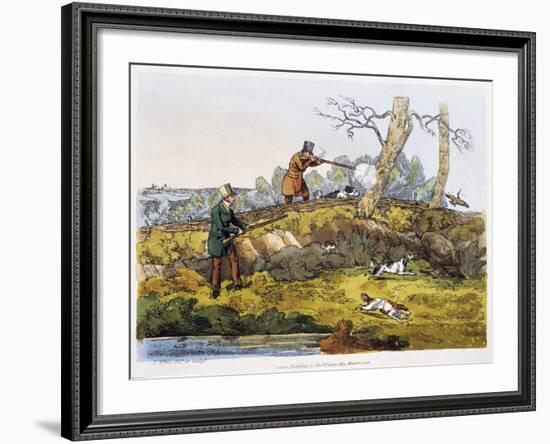 Woodcock Hunting, 1820-Henry Alken-Framed Giclee Print